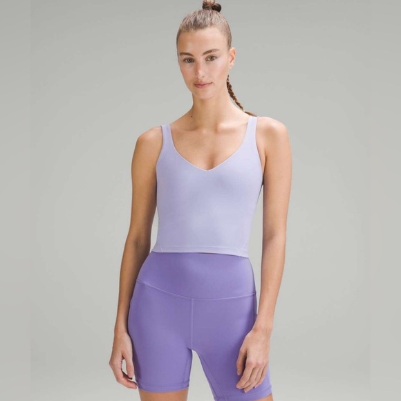 Lululemon| ‘Align’ Lavender Dew Crop Tank Top (2) - Picture 6 of 6